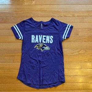 Girls Baltimore Ravens Shirt - Like New!  Worn Once.